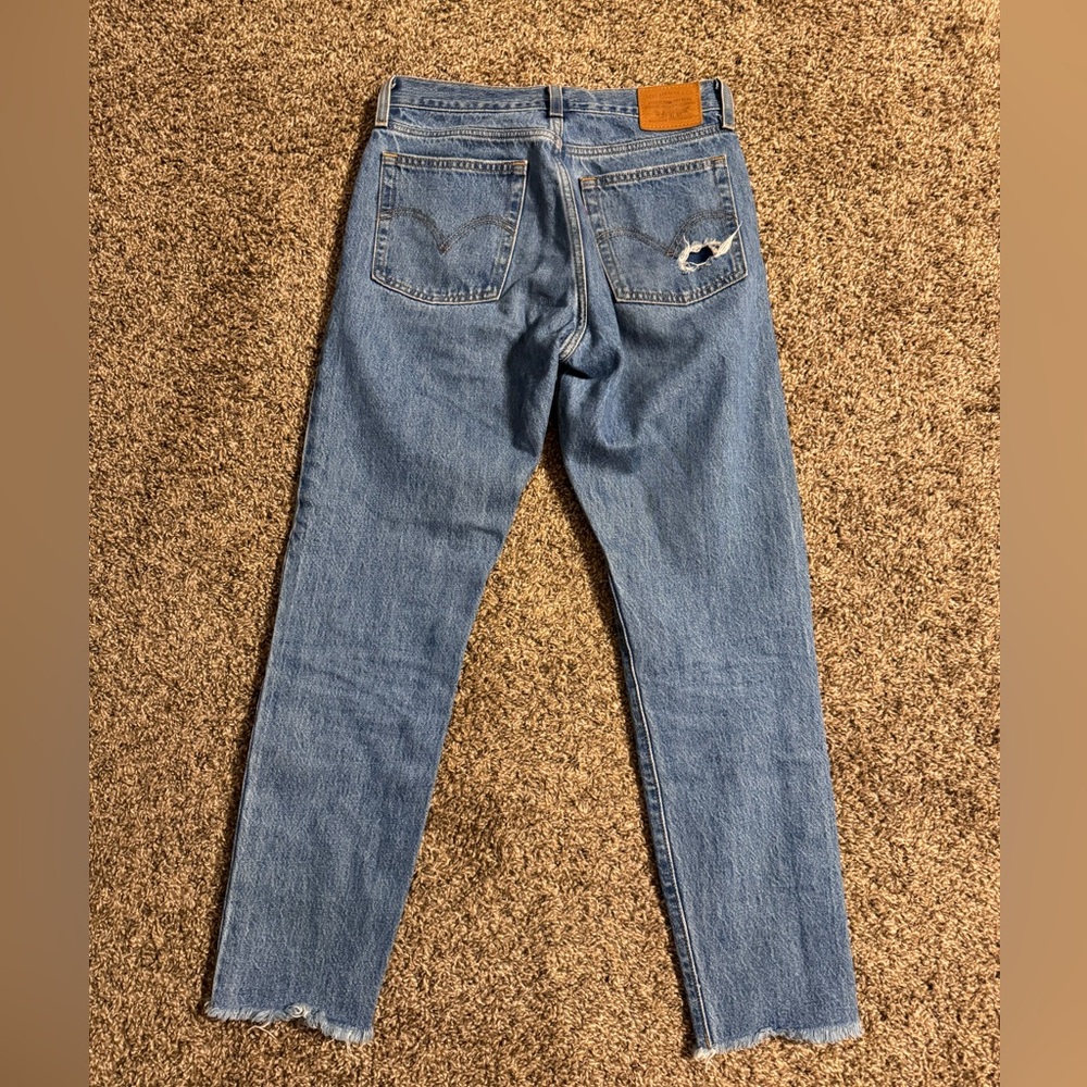 Levi’s Wedgie Icon Jeans in Athens Hera Size 26 - Picture 6 of 13